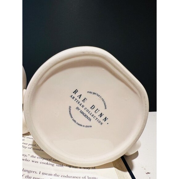 Rae Dunn “Beauty” & “Beast” Mug Set–Couple Mugs 16 oz | Like New|Farmhouse Decor - Picture 9 of 9